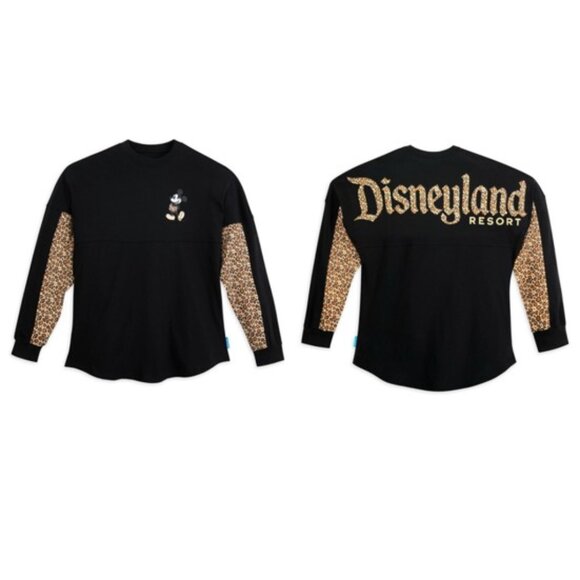 Disneyland Resort Spirit Jersey Leopard Mickey Premium Pullover XXL - Picture 1 of 10